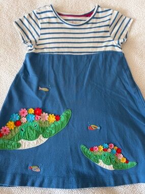 Appliqué Patch Dress